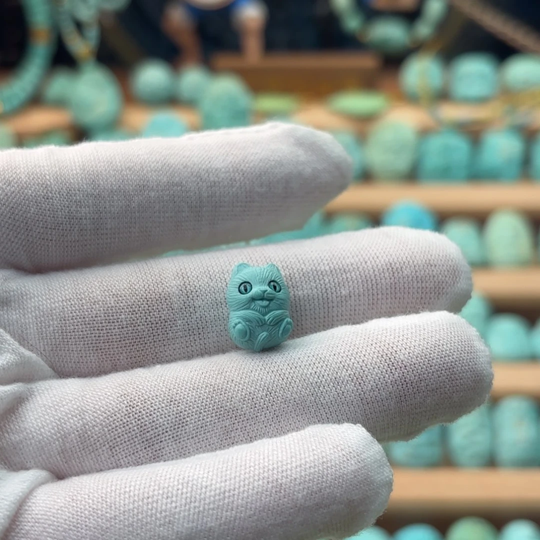 绿松石未镶嵌配饰