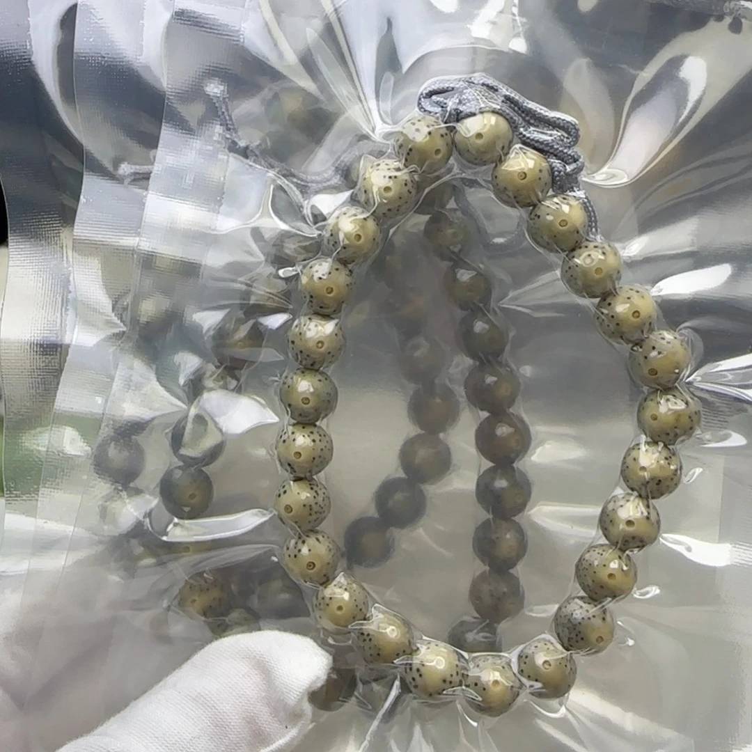 星月菩提手串卡9圆珠石玉