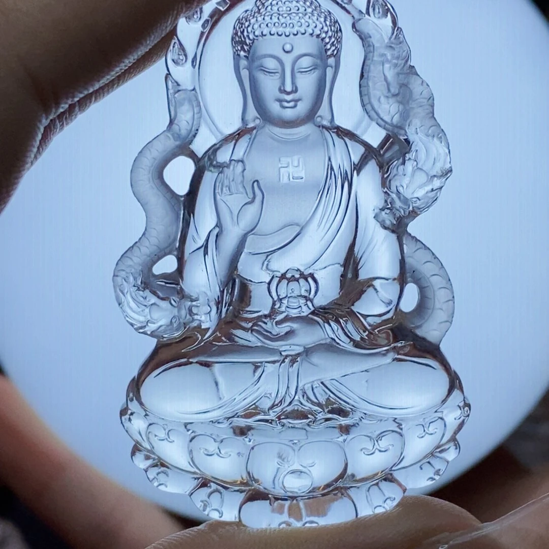 水晶颈饰未镶嵌麦***5吊坠