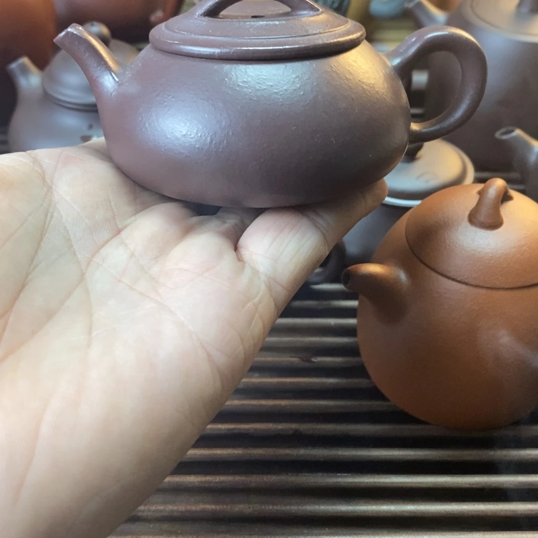 茶壶紫砂宜兴紫砂壶qq140cc