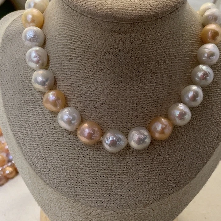 项链未镶嵌淡水珍珠