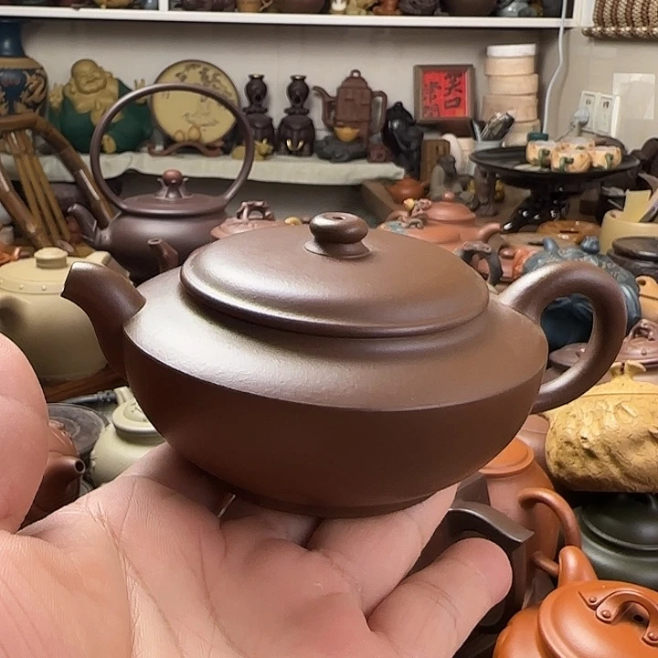 W***W底槽青茶壶原矿紫砂