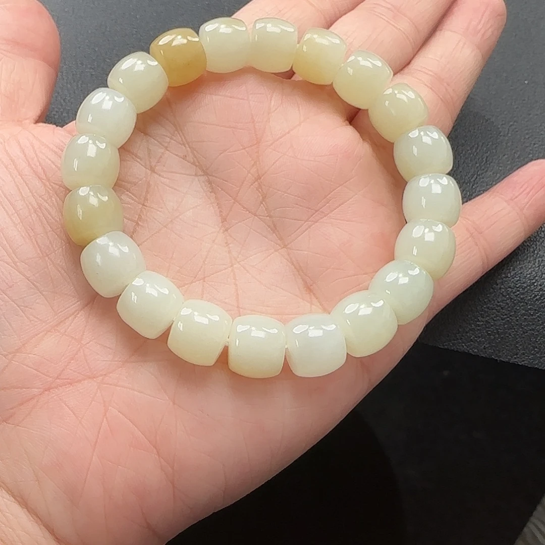 和田玉未镶嵌手串新疆10