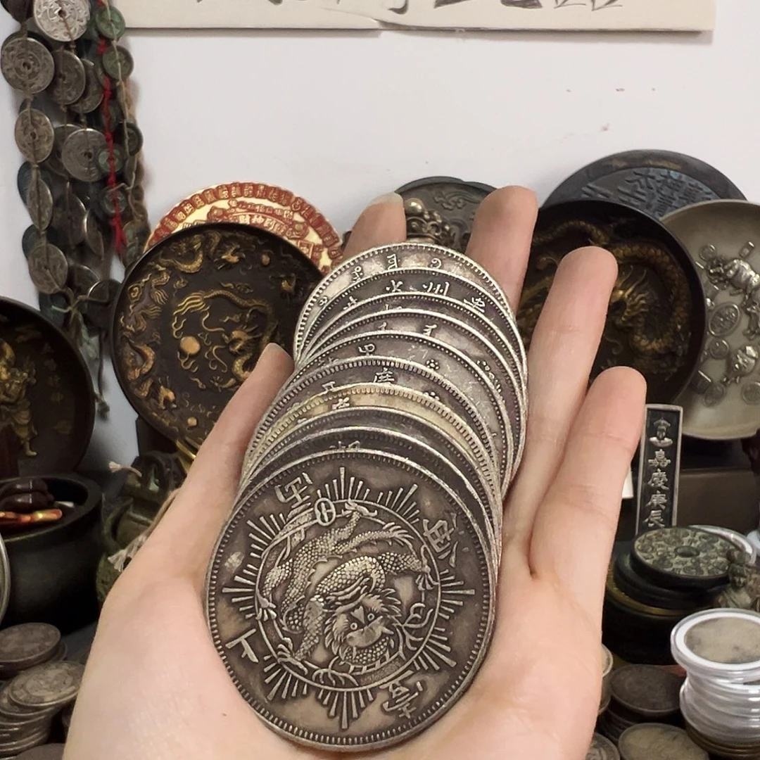 眼***动金属复古工艺品龙洋