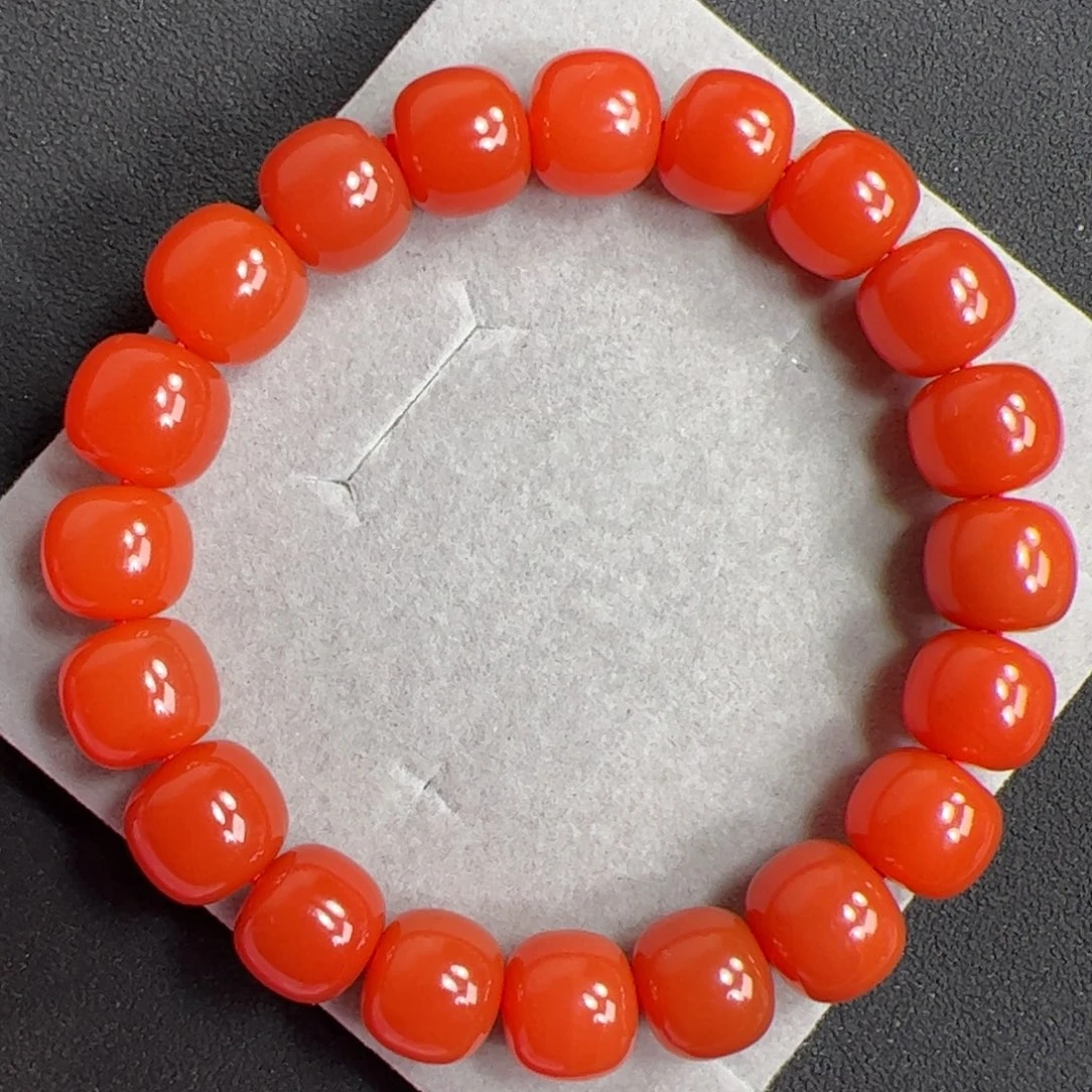 南红玛瑙手串未镶嵌
