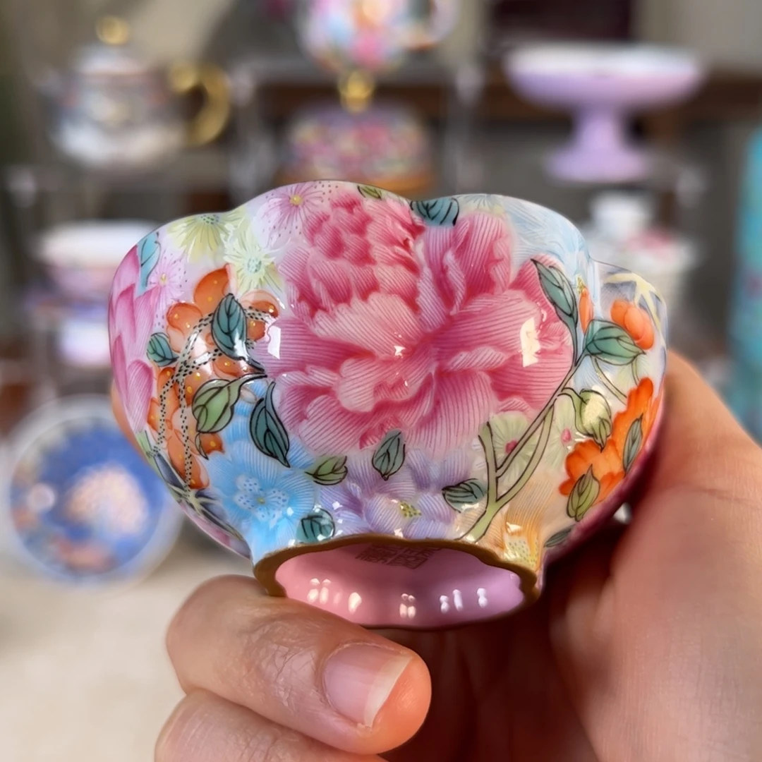 纯手工手绘 高端茶器