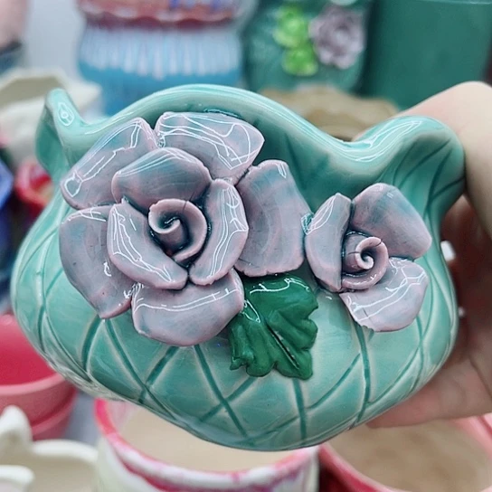 多肉绿植陶瓷花盆