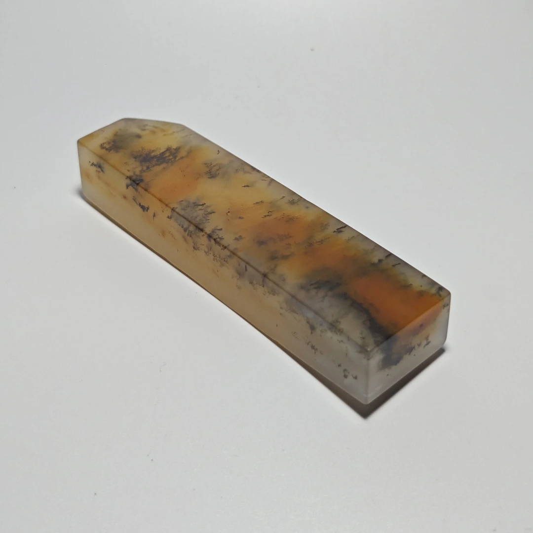 黄荣玉扁章高透性老性玉石