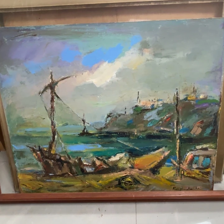 一***水版画中古物品不退换988