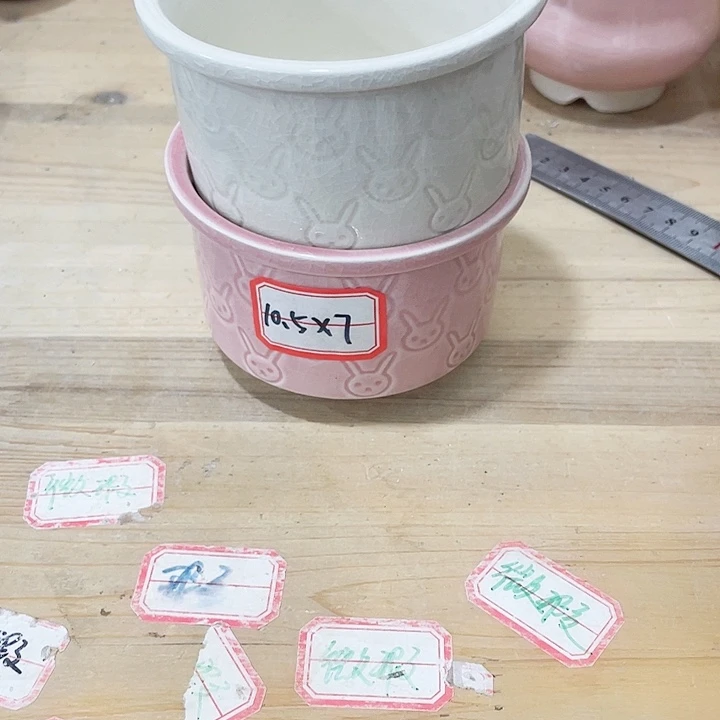 陶瓷花盆全场12包邮