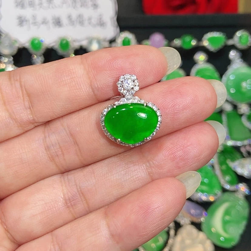 【闪购商品】颈饰未镶嵌翡翠天然翡翠