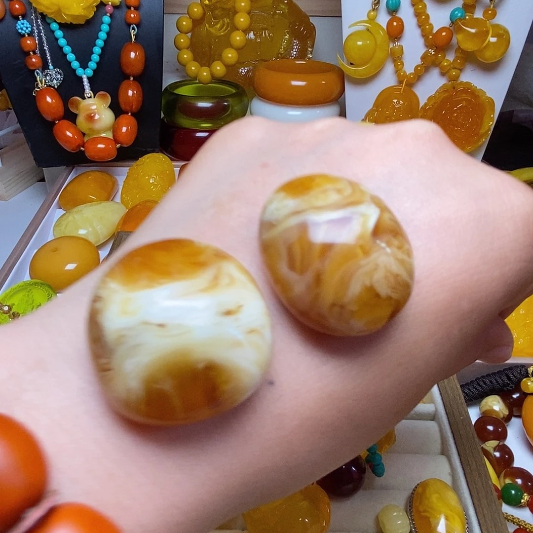 精加工吊坠项链一对