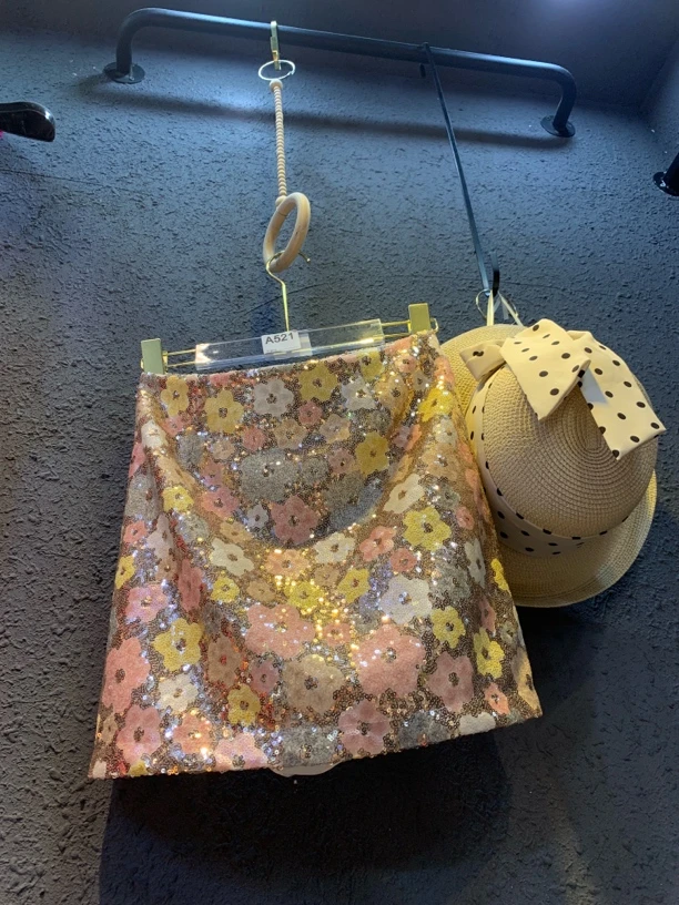 亮片半身裙包臀短裙子