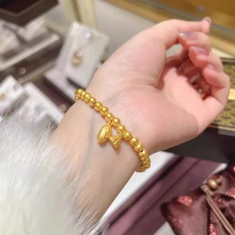 合金手链 D00014双世莲花手链