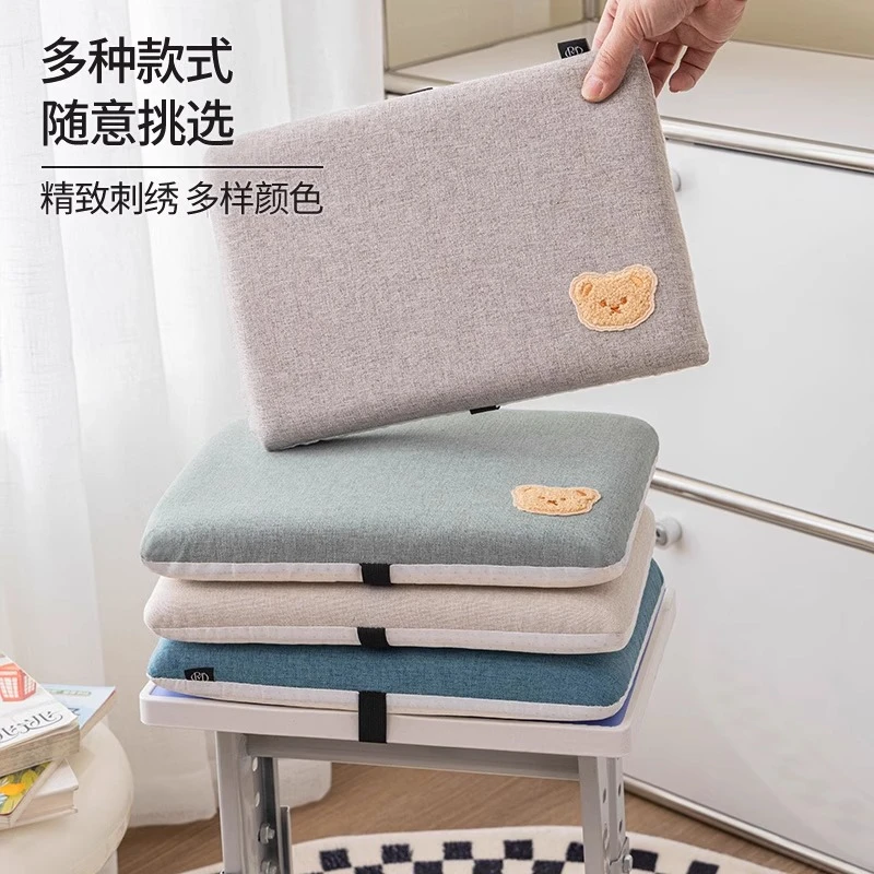 学生坐垫教室专用屁股垫长方形凳子椅子座垫子久坐加厚记忆棉屁垫