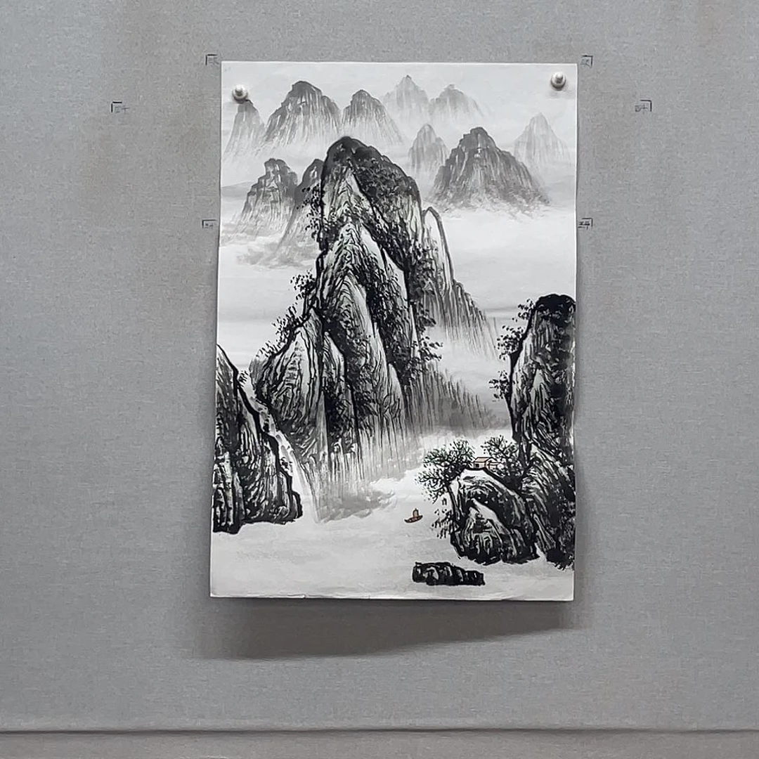 国画山水画作品欣赏60