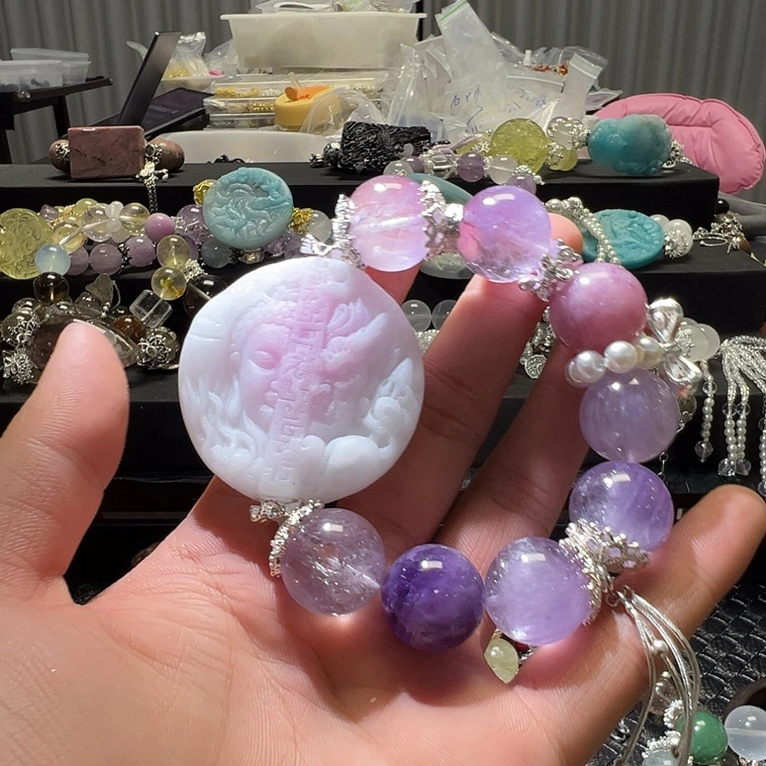 祈***曜未镶嵌水晶手链水晶手链