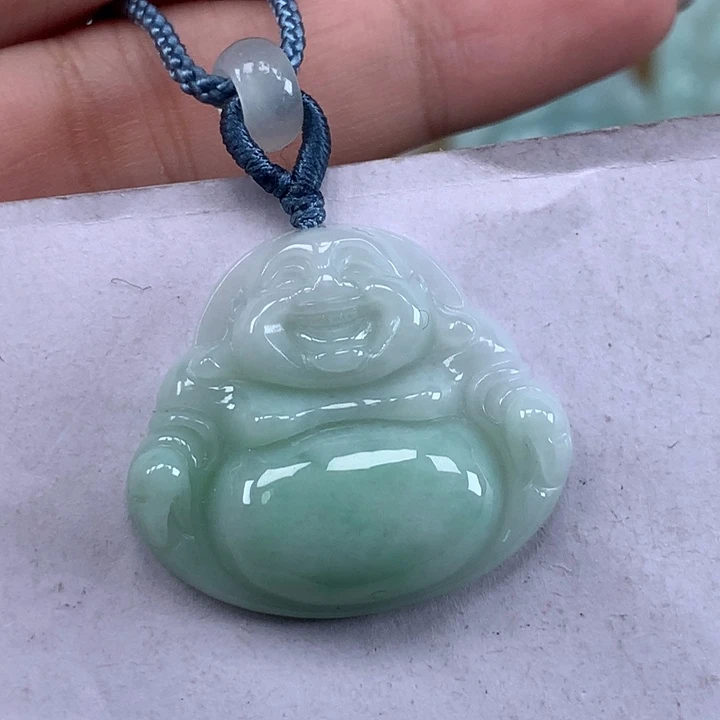 颈饰未镶嵌翡翠佛公