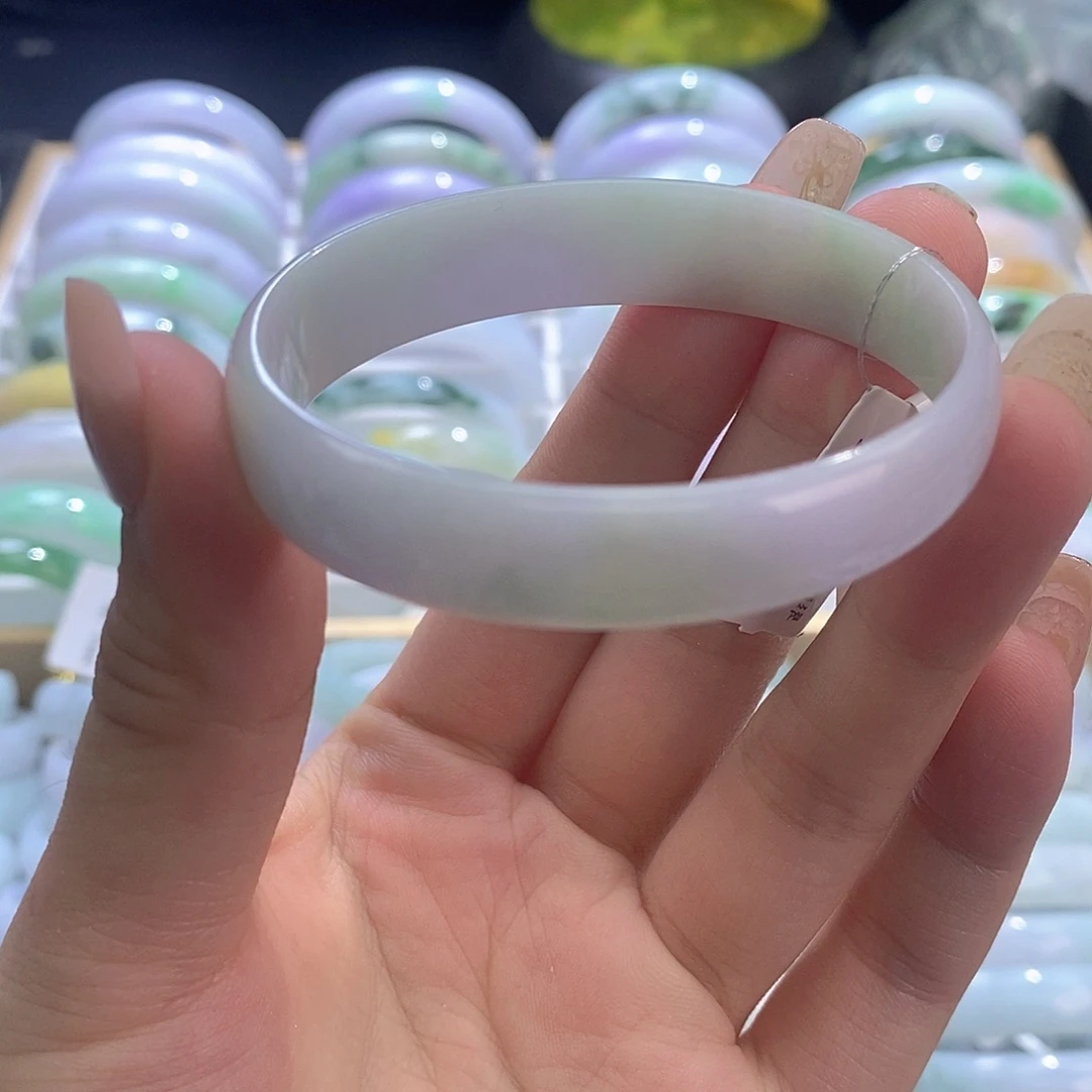 未镶嵌手链翡翠小雅53圈口