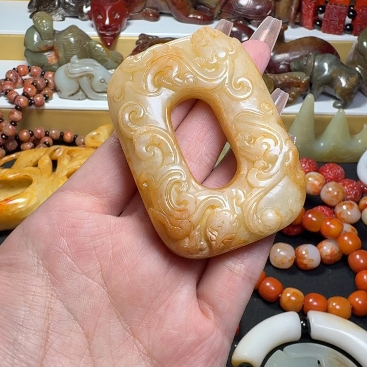 吊坠白玉菩提挂件