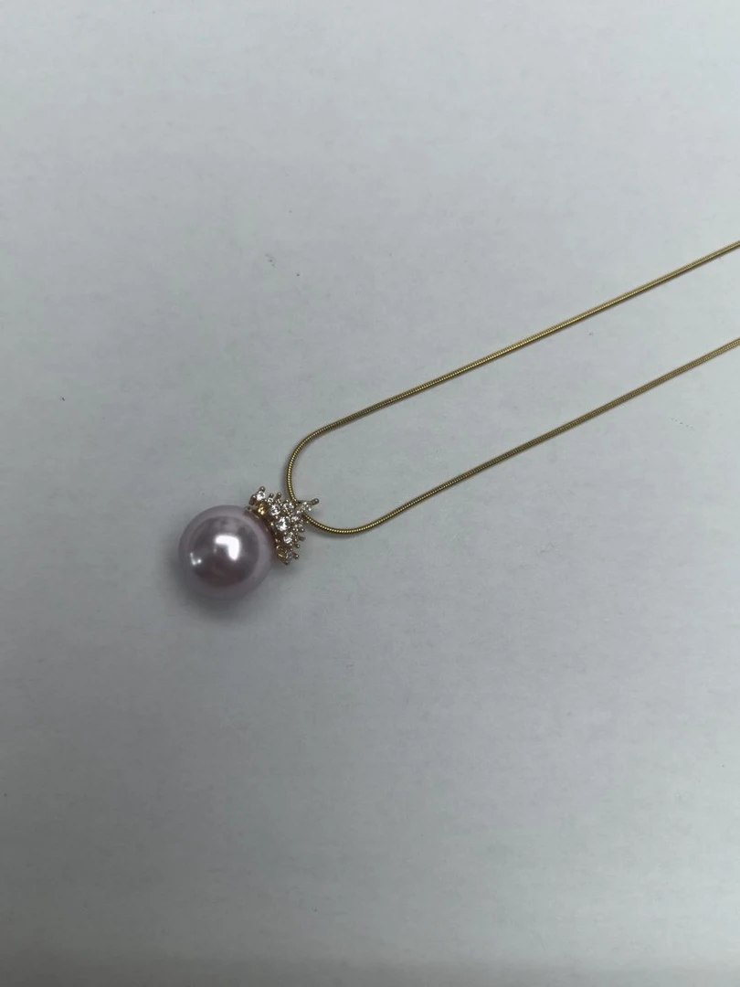 合金仿珍珠项链 时尚饰品百搭项链x1225