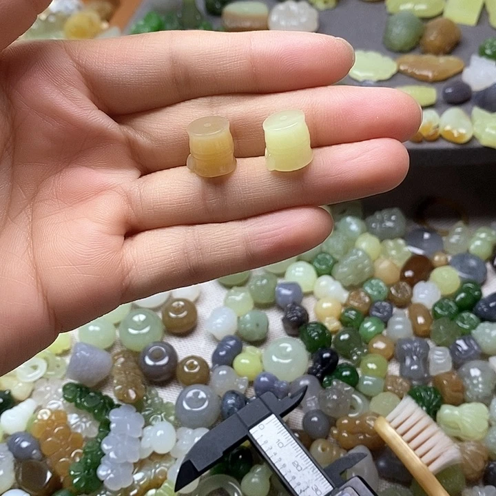 未镶嵌和田玉挂件竹节98一个多样性发其一