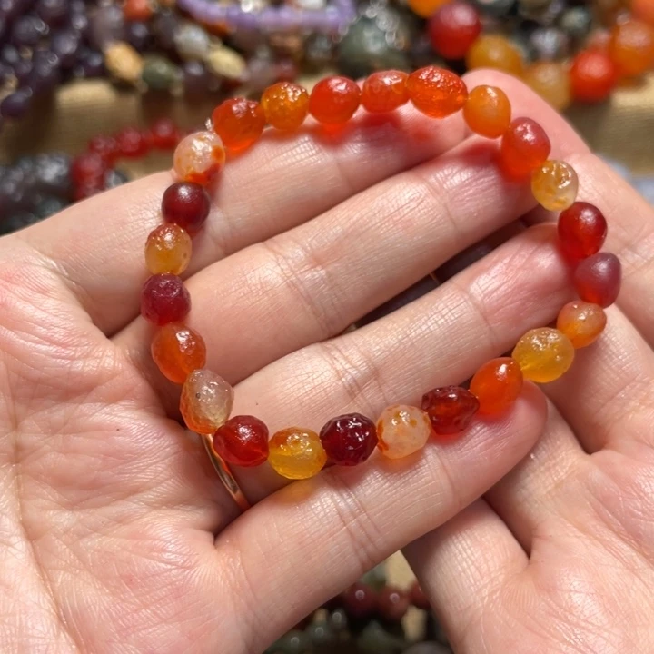 玛瑙/玉髓合金手链