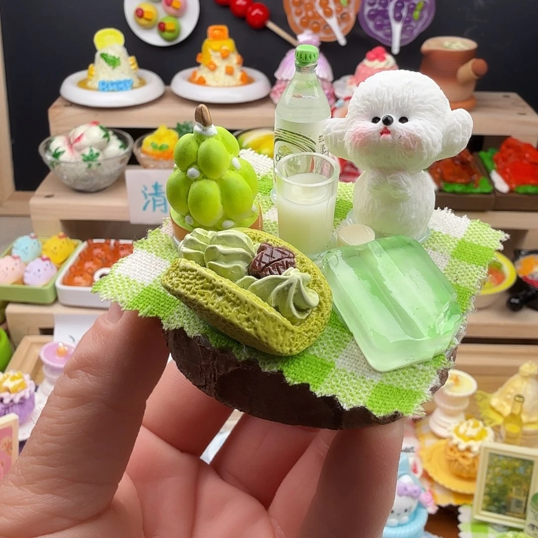 树脂食玩冰箱贴 凭开箱视频售后