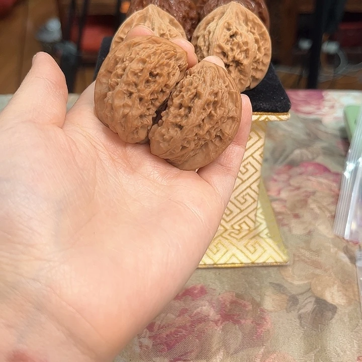 把件文玩核桃非嫁接马老四异形