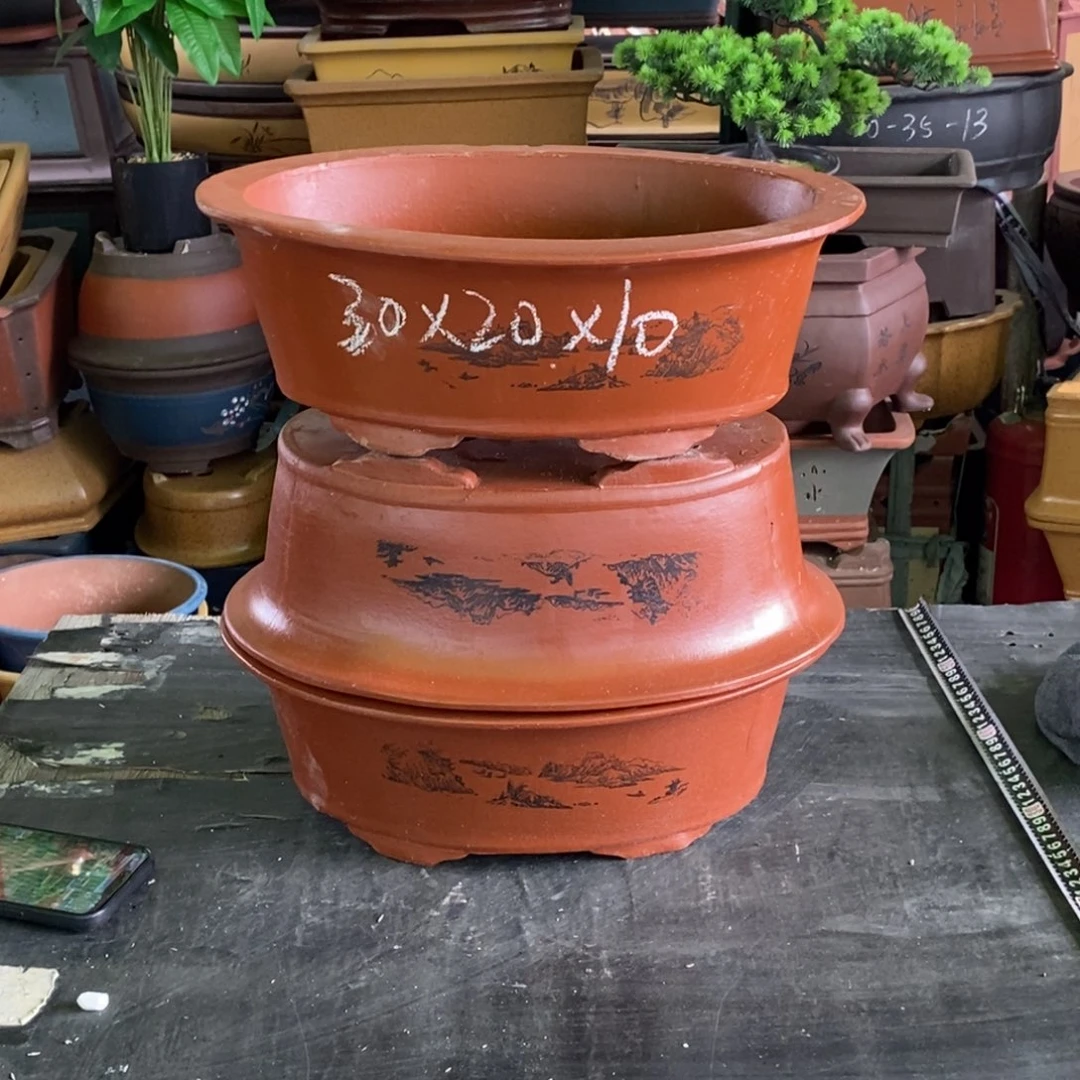 紫砂花盆紫砂紫砂