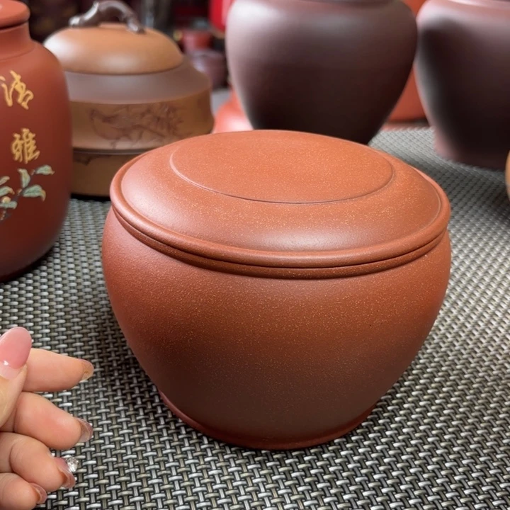 紫砂茶叶罐中高端紫砂茶叶罐