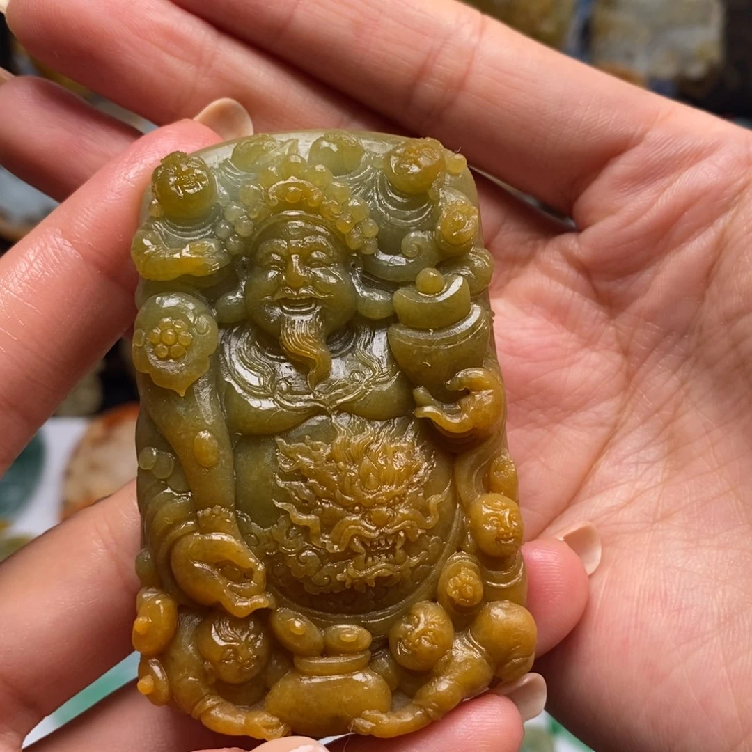 【闪购商品】未镶嵌定制翡翠一**气定制翡翠未镶嵌