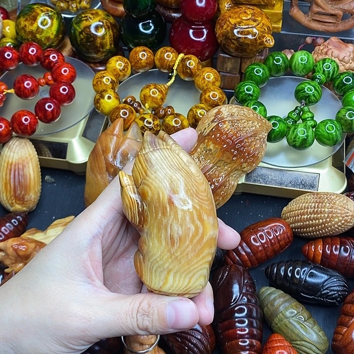 琥珀木琥珀木文玩手串