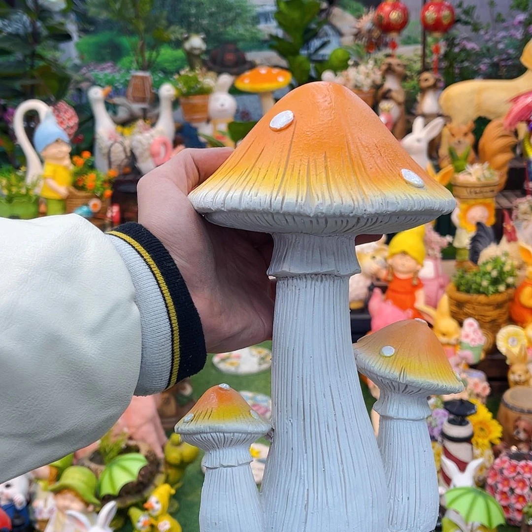 红陶花园庭院摆件