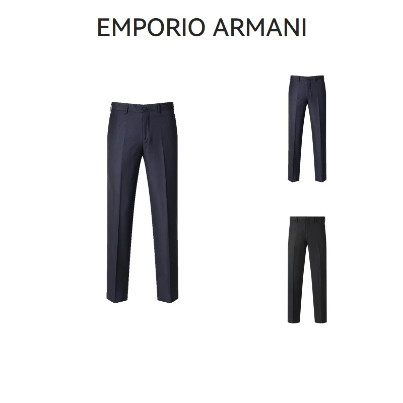 未使用 EMPORIO ARMANI/安普里奥·阿玛尼 男士西装裤01P610 01047