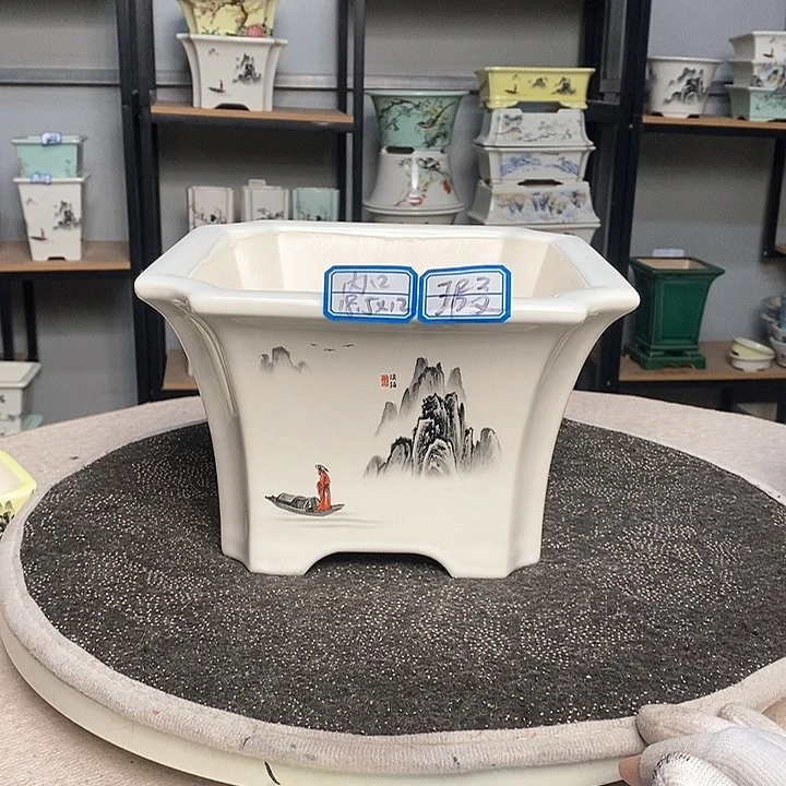 紫砂的花盆很漂亮6