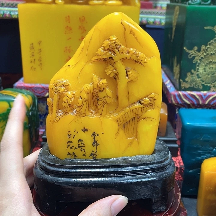 印石寿山石篆刻印章引首章闲章姓名章生日礼物