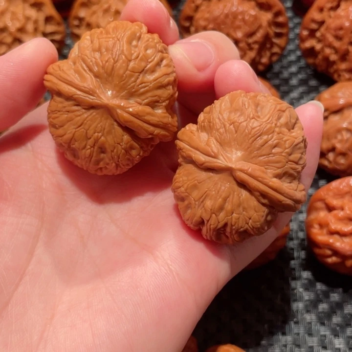 把件文玩核桃拳*元宝