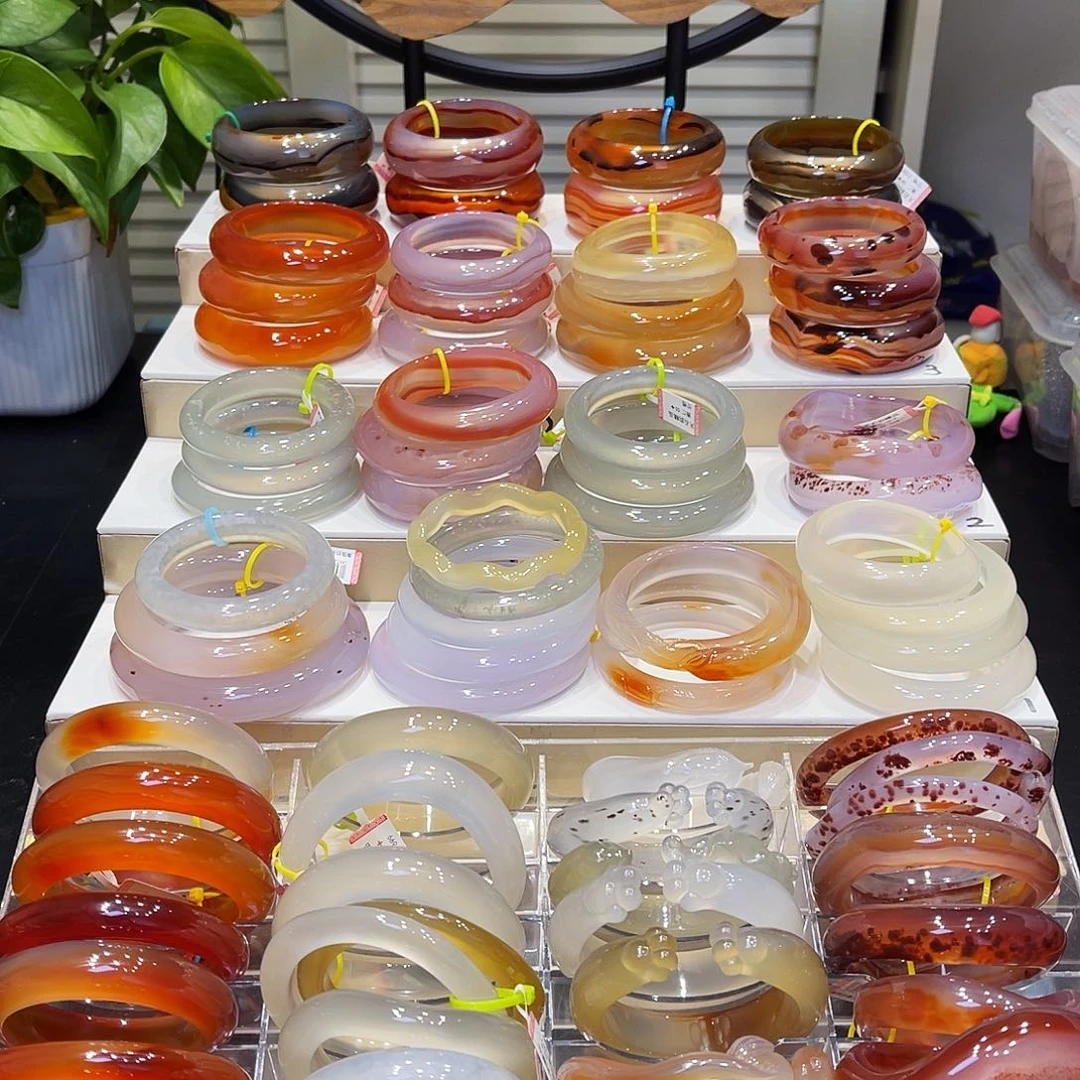 玛瑙/玉髓未镶嵌手镯