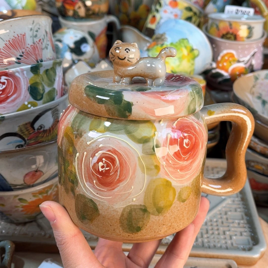 景德镇手工手绘杯