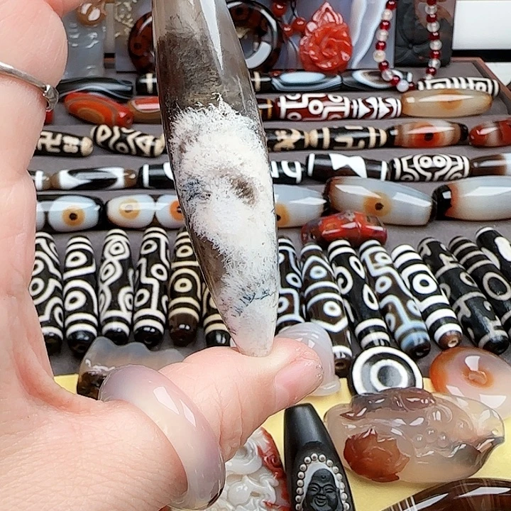 玛瑙/玉髓合金珠宝半成品