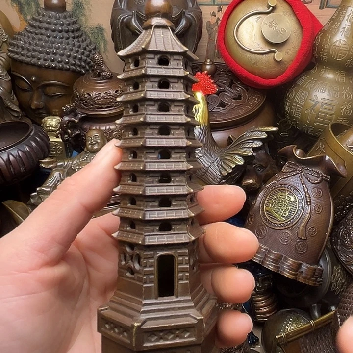 铜器摆件老王直播间