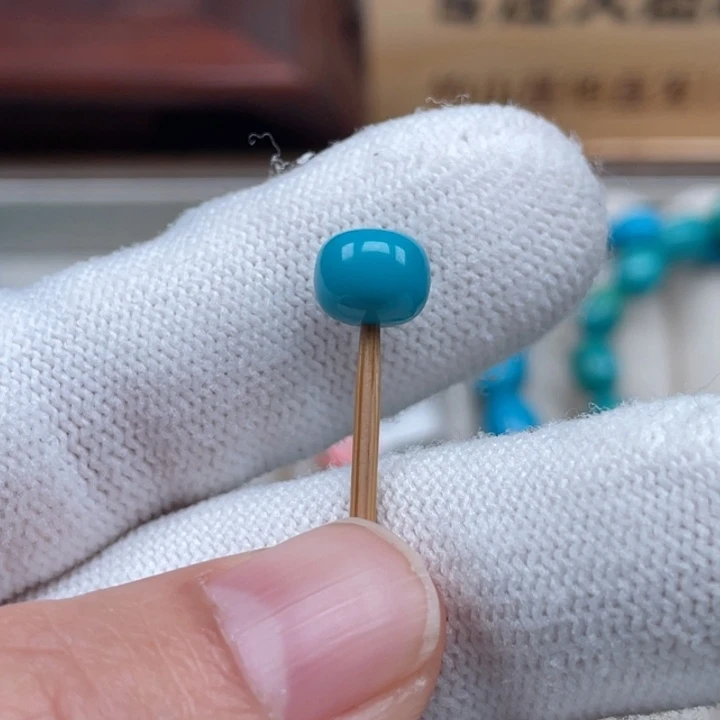 米***哆绿松石未镶嵌珠宝奇石7.5