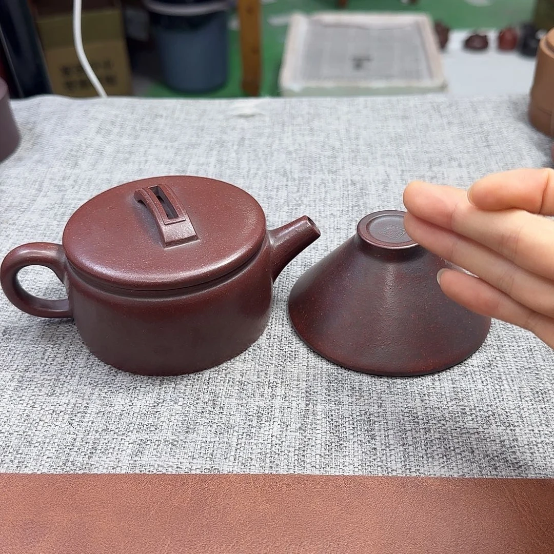 茶壶紫砂民间手艺人全手工制作