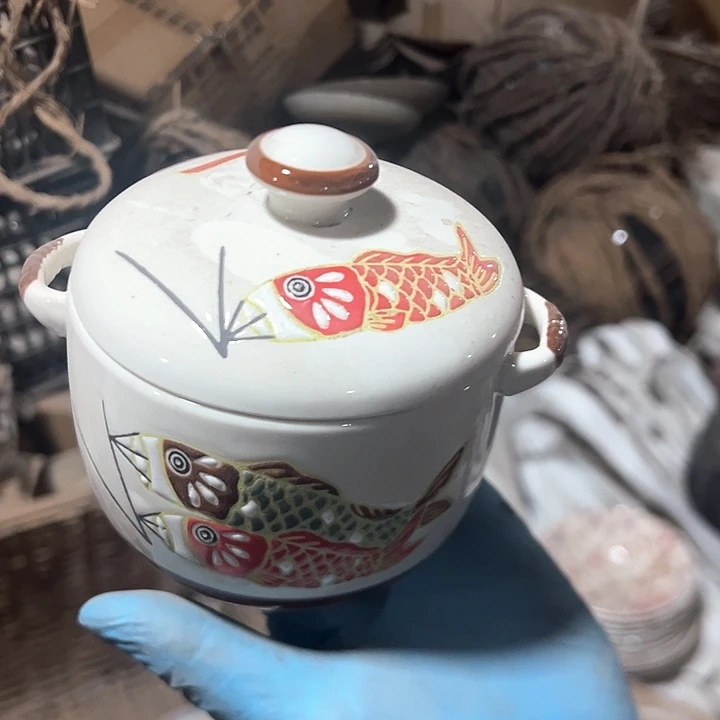 摆件陶瓷盘子碗啥都有