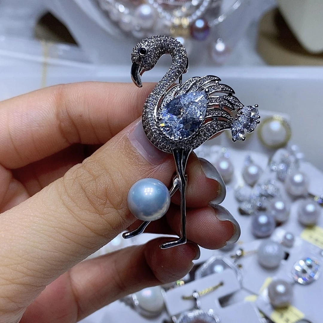 未镶嵌淡水珍珠胸针