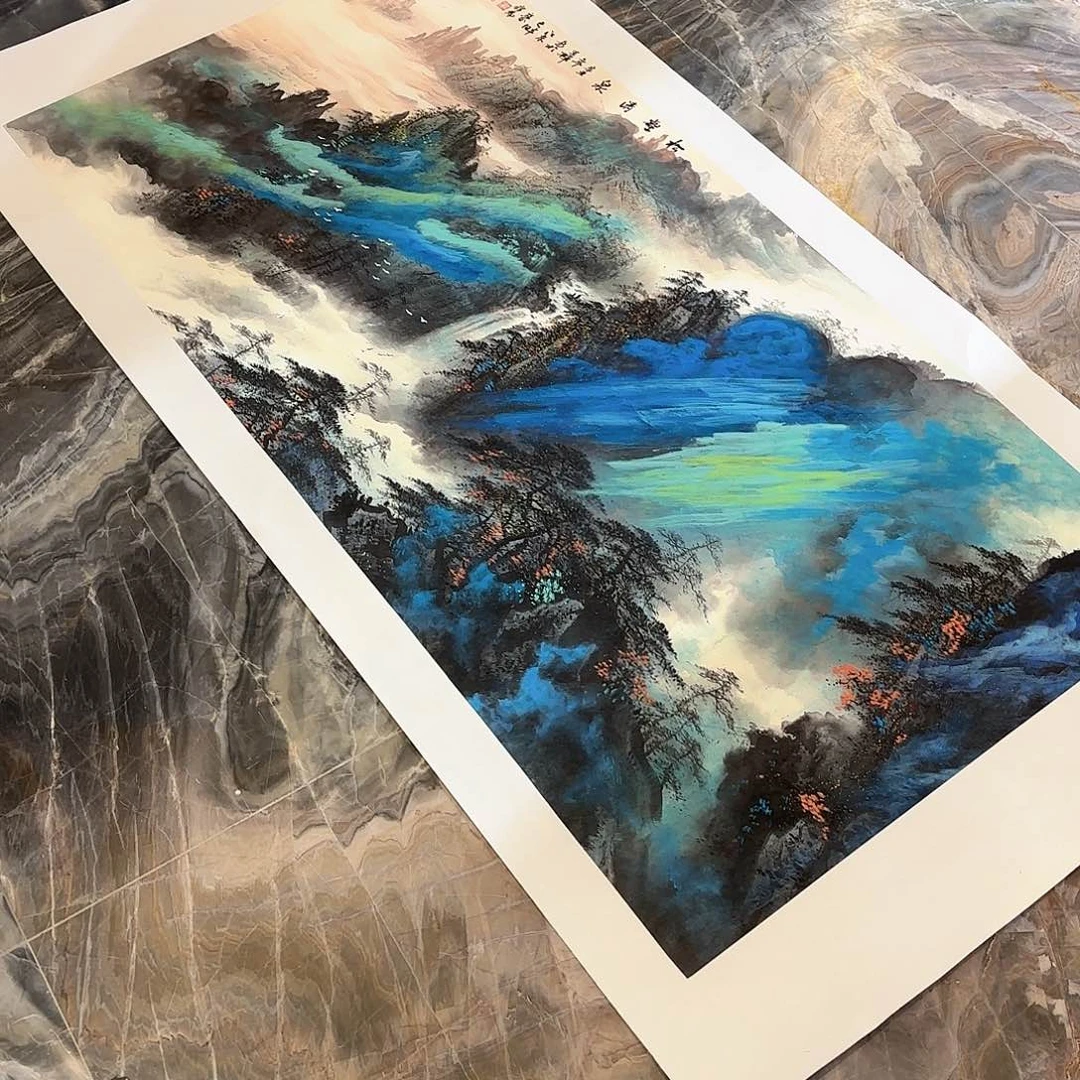 横款精品书画作品