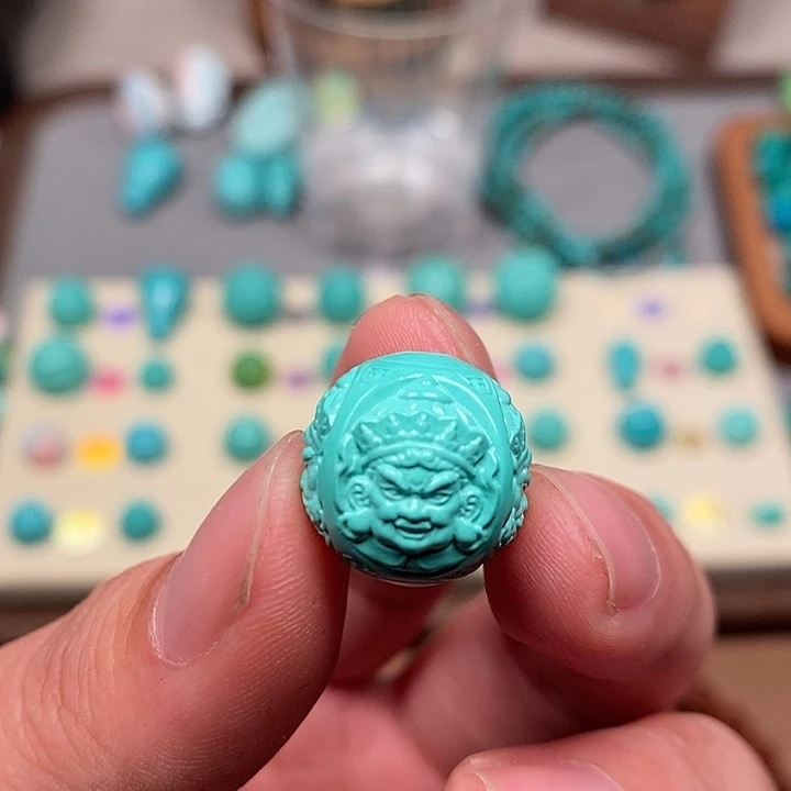 英***烤原生态湖北矿散珠配饰，尺寸15