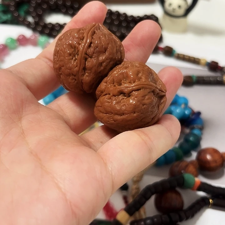 桃核吊坠铁核桃 四棱核桃 福利款