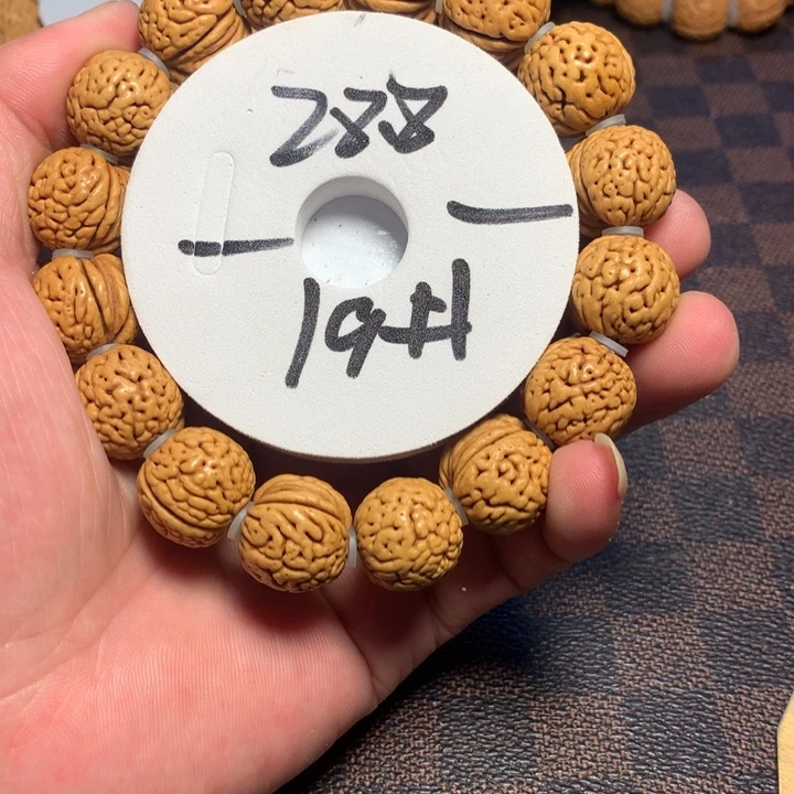 手串桃核19号健健康康